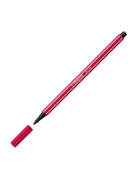  C/10 ROTULADOR STABILO PEN 68 ROJO OSCURO Nº50 PUNTA 1,0MM 